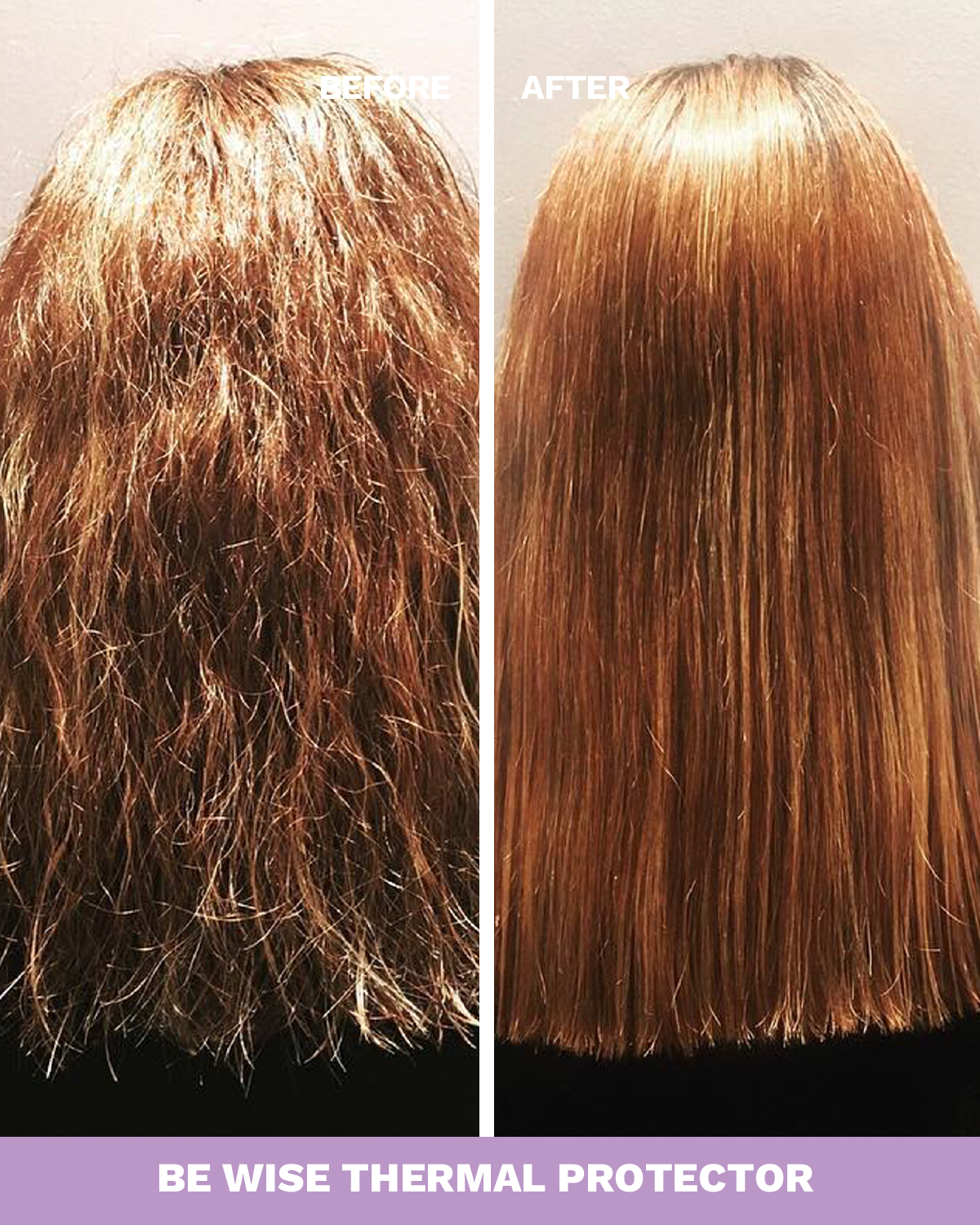 Hair Heat and Sun Protector | Hydrates and Prevents Frizz | BE WISE | 6oz